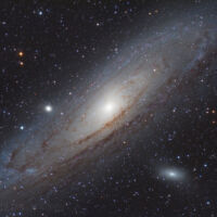 The Andromeda Galaxy - Consists of 32 frames @ 10min each, shot at the River Ridge Observatory near Bigelow, AR.