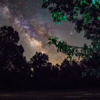 Taken July 7th, New Blaine, Arkansas. Canon 800D ISO 3200. At f/2.8, 20 seconds.