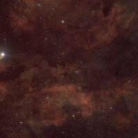 Made with an ASI2600 camera attached to a Stellarvue ST-90 refractor. Filtered with an Optolong L-Enhance filter. 3 10x300s images stitched using photoshop. Calibration and initial manipulation in Pixinsight. Made in my driveway in Cabot September 22.